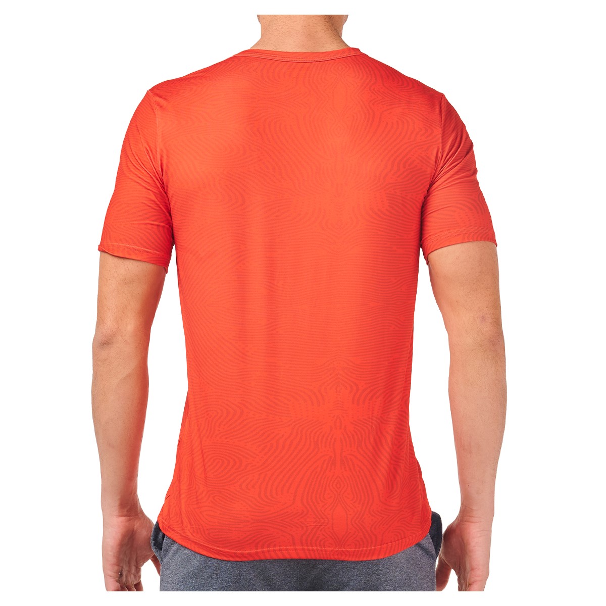 Foto 4 pulgar | Playera de Caballero Wilson 10143 color naranja Capacidad de Transpirar