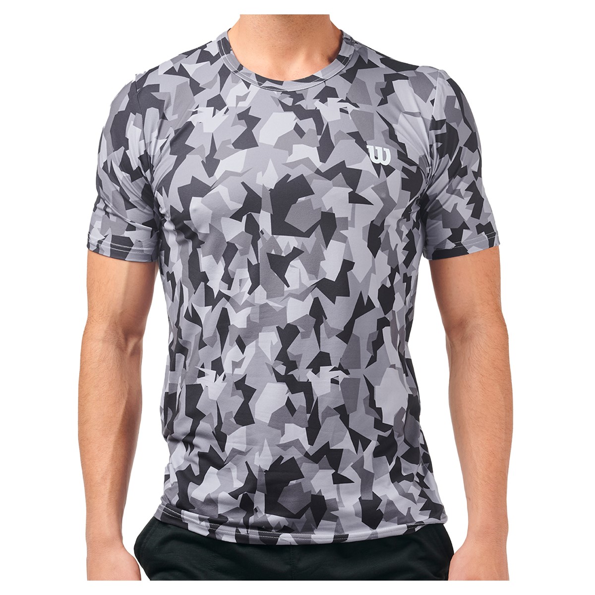 Foto 1 | Playera de Caballero Wilson 10188 color Negro Capacidad de Transpirar