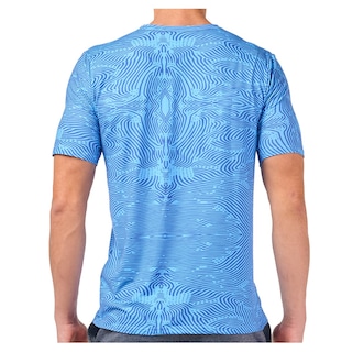 Foto 3 | Playera de Caballero Wilson 10143 color Azul Capacidad de Transpirar