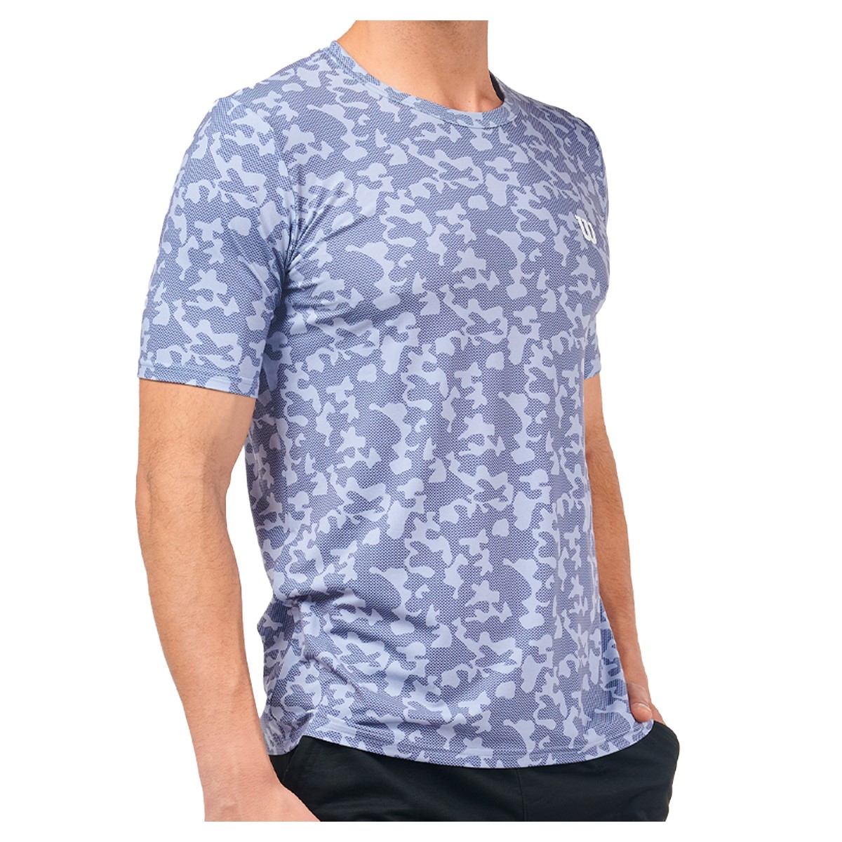 Foto 2 | Playera de Caballero Wilson 10197 color Gris Capacidad de Transpirar