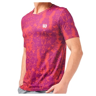 Foto 2 | Playera de Caballero Wilson 10161 color Vino Capacidad de Transpirar