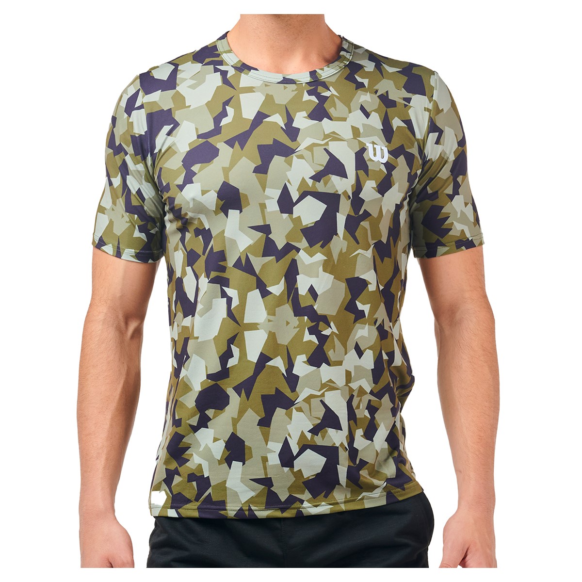 Foto 1 | Playera de Caballero Wilson 10188cColor Verde Capacidad de Transpirar