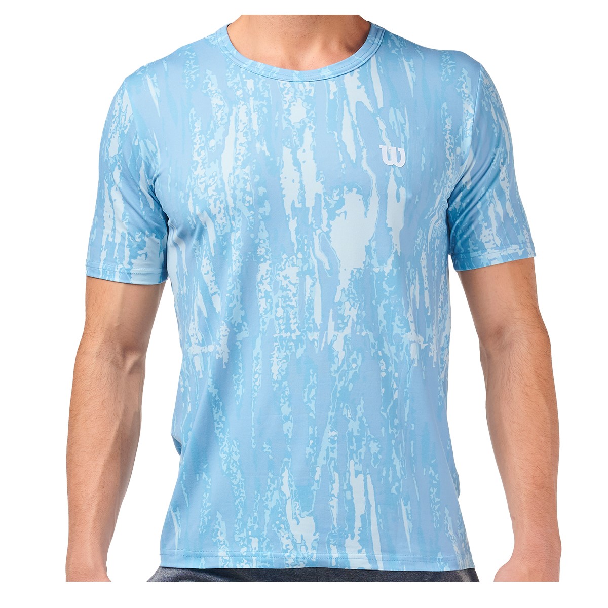 Foto 1 | Playera De Caballero Wilson 10134 Color Azul Capacidad De Transpirar