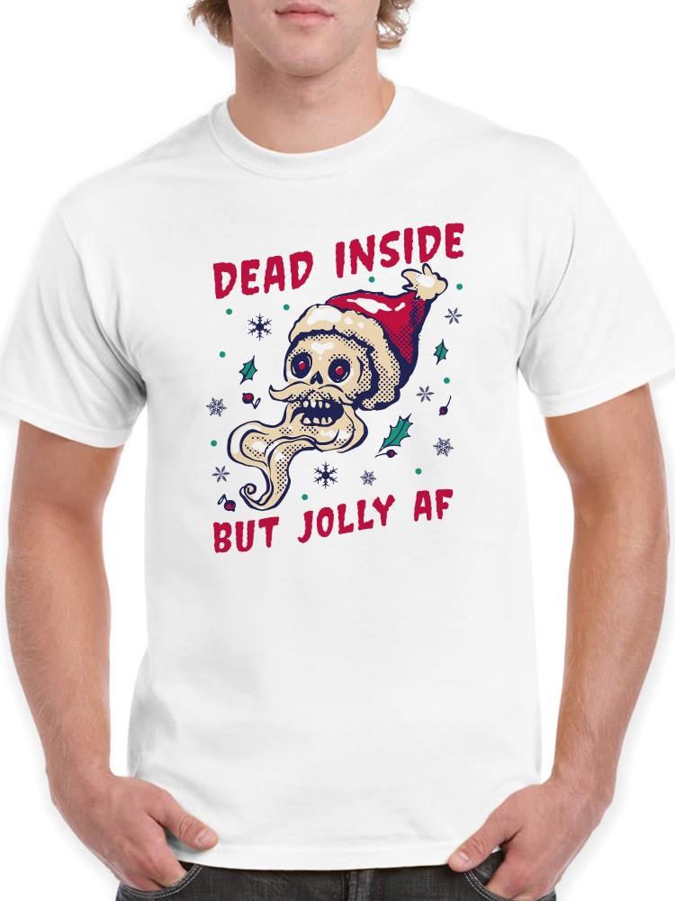 Foto 2 pulgar | Playera Smartprintsink Para Hombre Jolly Af Color Blanco