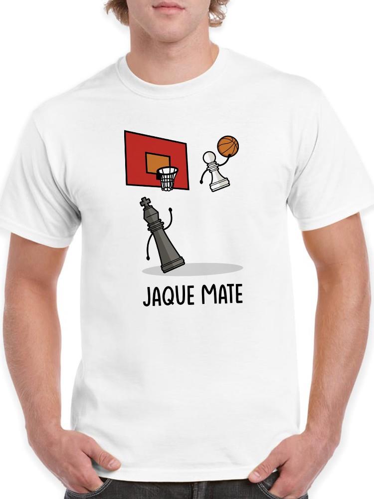 Foto 2 pulgar | Playera Smartprintsink Para Hombre Jaque Mate Color Blanco