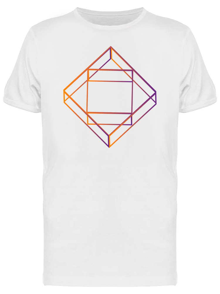 Foto 2 pulgar | Playera Smartprintsink color Blanco Arte Abstracto 3D para Hombre