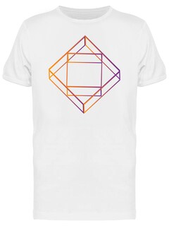Foto 1 | Playera Smartprintsink color Blanco Arte Abstracto 3D para Hombre