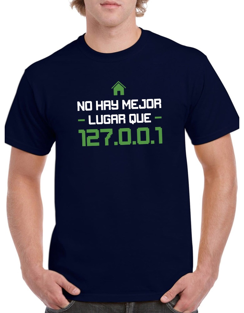 Foto 2 pulgar | Playera Smartprintsink color Azul  para Hombre