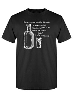 Foto 1 | Playera Smartprintsink color Negro para Hombre