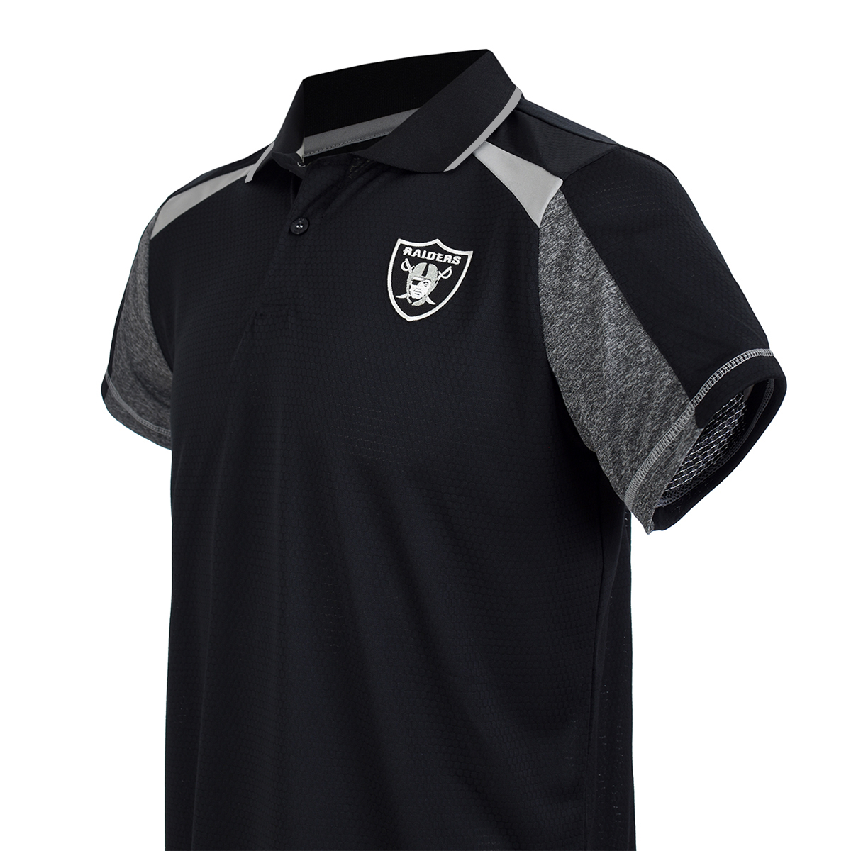 Foto 4 pulgar | Playera Deportiva Tipo Polo Las Vegas Raiders Para Hombre 100% Original