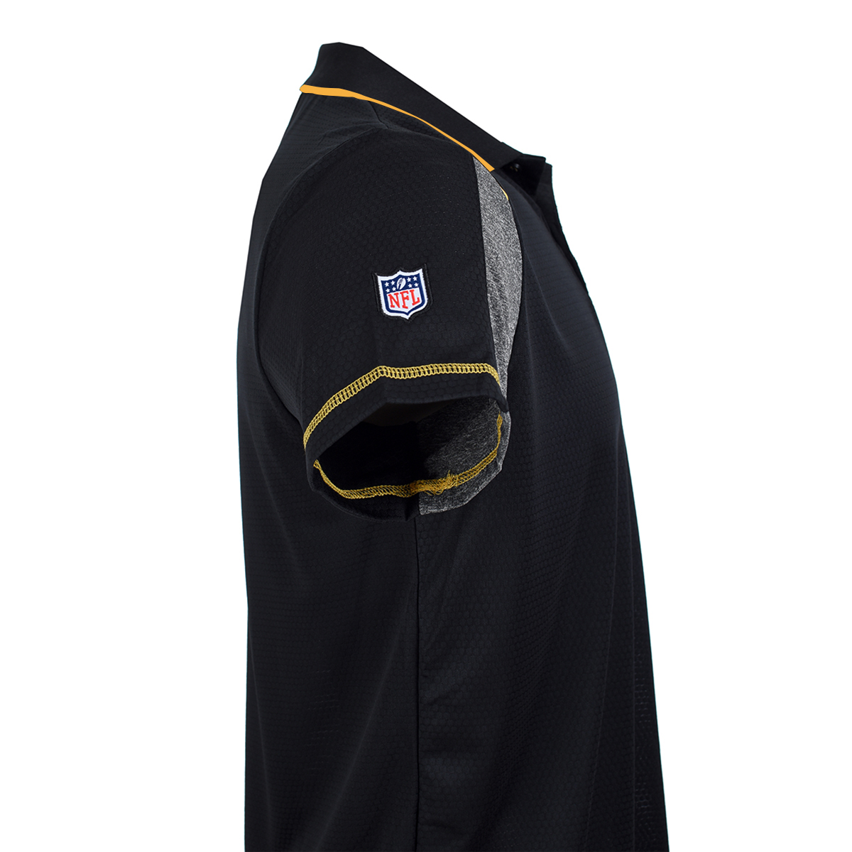 Foto 4 | Playera Deportiva Tipo Polo Pittsburgh Steelers Para Hombre 100% Original