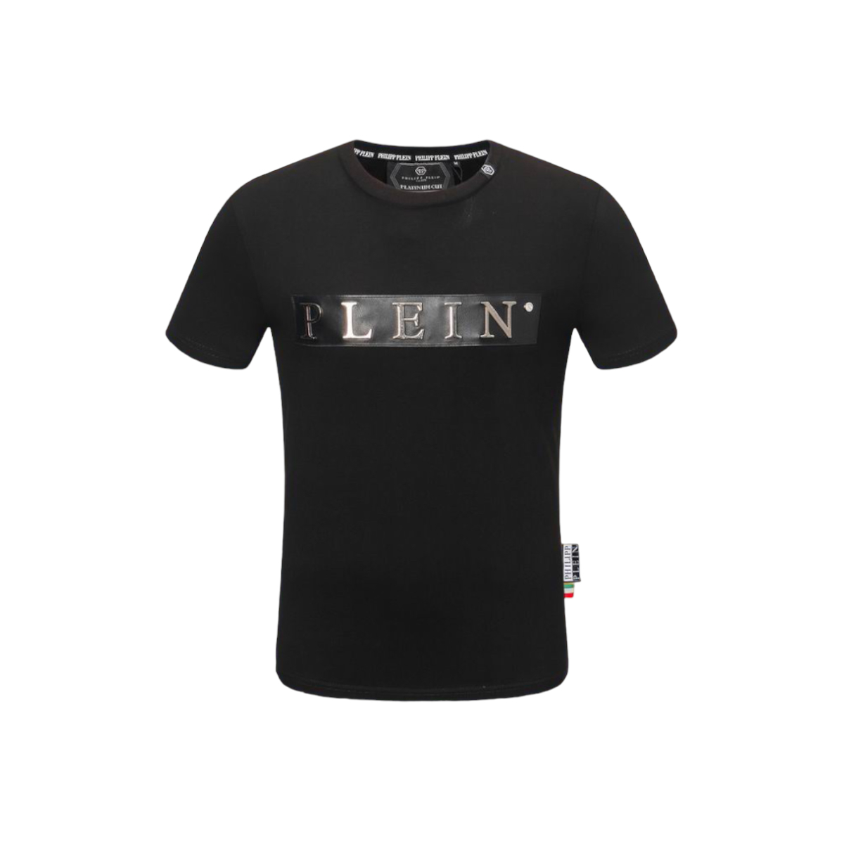 Foto 2 pulgar | Playera Philipp Plein color Negro para Hombre