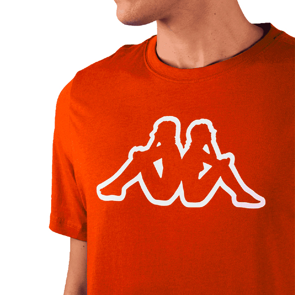Foto 4 pulgar | Playera Kappa Casual 381h2tw color Rojo para Hombre