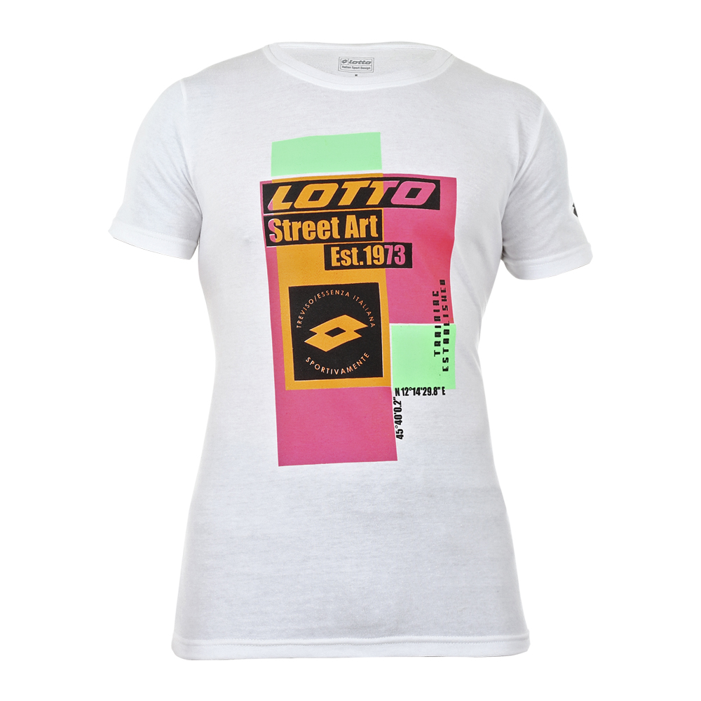 Playera Lotto Ferdie color Blanco para Hombre