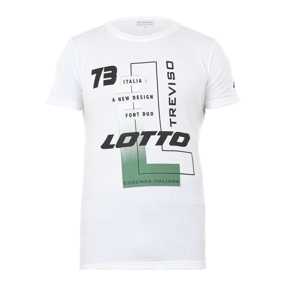 Foto 1 | Playera Lotto Men Rudy Blanco