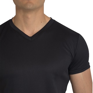Foto 3 | Playera Deportiva Manga Corta Cuello V