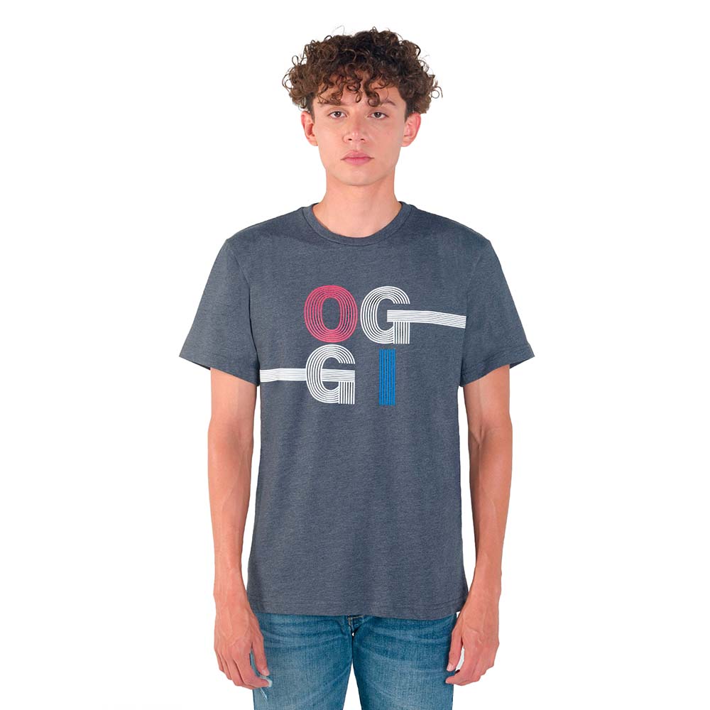 Playera Oggi Hombre 2221400 Chifón Gris