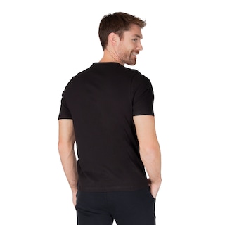 Foto 2 | Playera Kappa Logo Korpo Cromen Negra