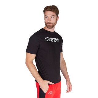 Foto 4 | Playera Kappa Negra para Hombre