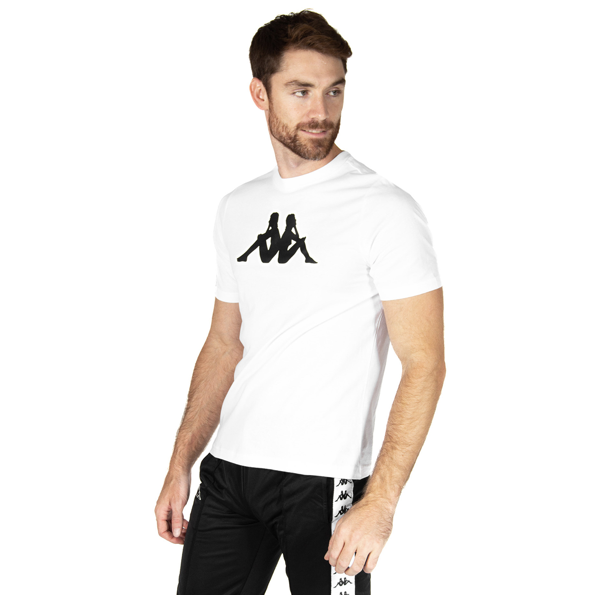 Foto 6 pulgar | Playera Kappa Blancs Logo Zobi para Hombre