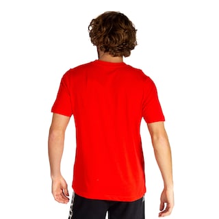Foto 2 | Playera para Hombre Kappa Estampada color Rojo