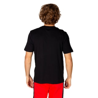 Foto 2 | Playera Kappa Manga Corta color Negro para Hombre