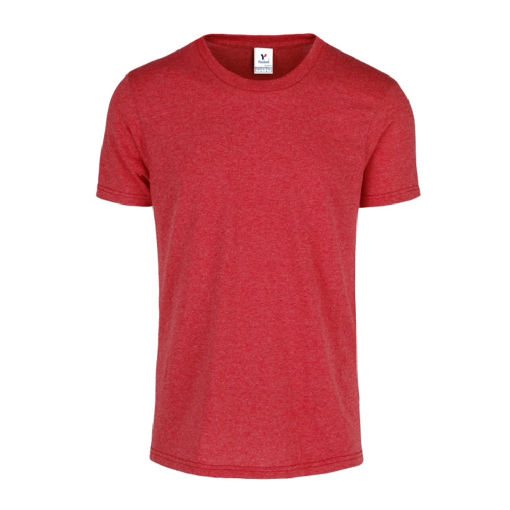 Playera para Caballero Cuello Redondo Color Rojo