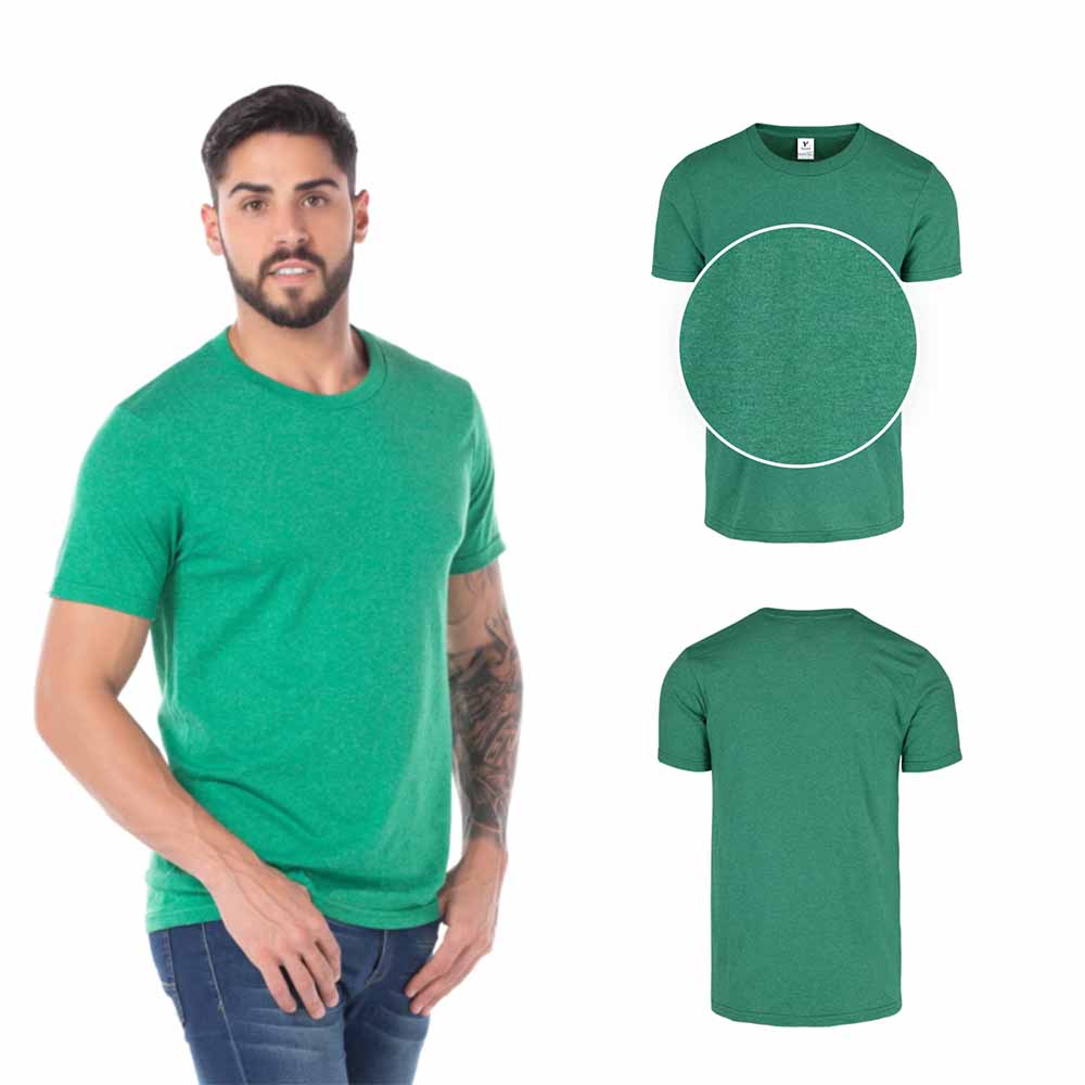 Foto 3 pulgar | Playera para Caballero Cuello Redondo Yazbek Jade