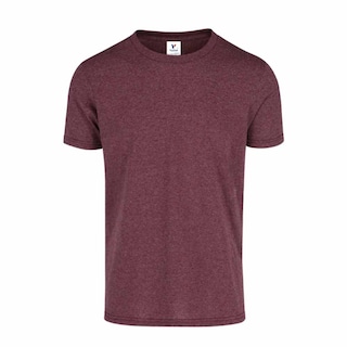 Foto 1 | Playera para Caballero Cuello Redondo Yazbek Marrón Jaspe