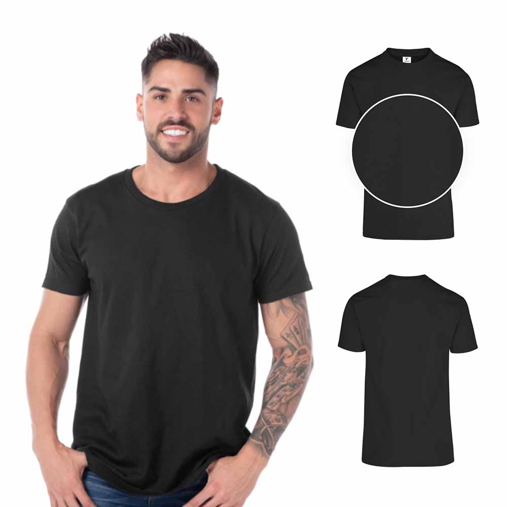 Foto 3 pulgar | Playera Yazbek C0200 Negra para Caballero