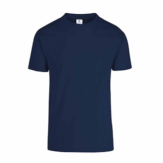 Foto 1 | Playera Cuello Redondo 100% Algodón color Marino Para Caballero