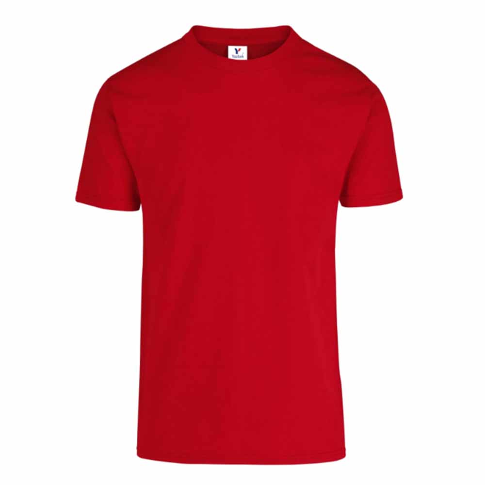 Foto 2 pulgar | Playera Para Caballero Cuello Redondo 100% Algodón Color Rojo