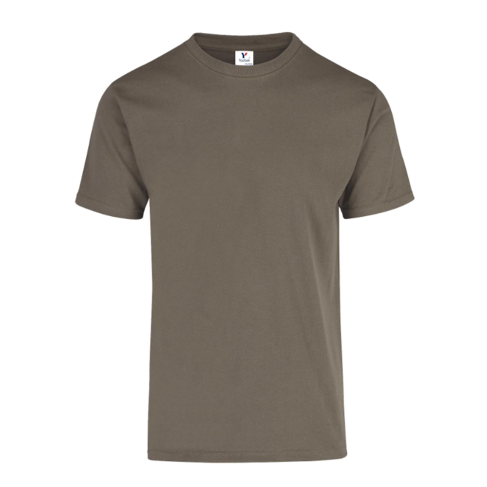 Foto 1 | Playera Peso Completo Para Caballero Color Olivo 100% Algodón