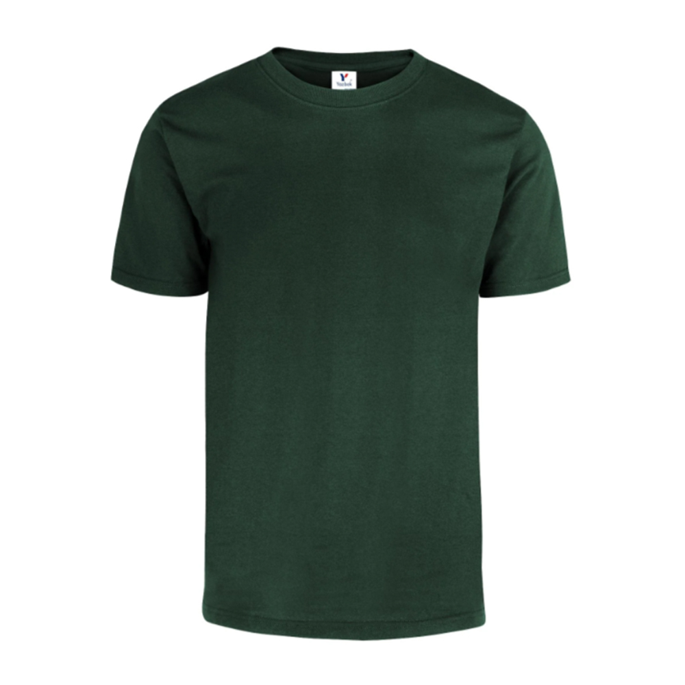 Foto 2 pulgar | Playera Peso Completo color Verde 100% Algodón para Caballero