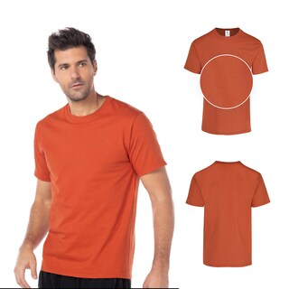 Foto 2 | Playera para Caballero Yazbek Cuello Redondo Lisa Color Marrón