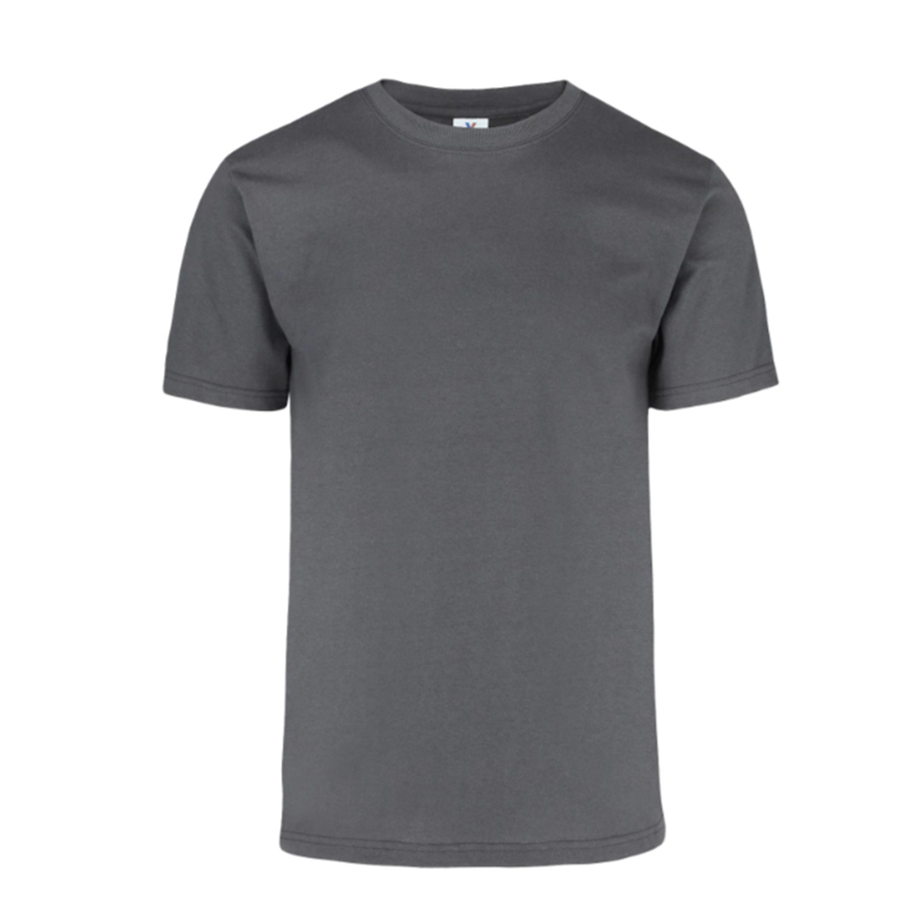 Foto 1 | Playera Peso Completo Para Caballero Color Carbón 100% Algodón