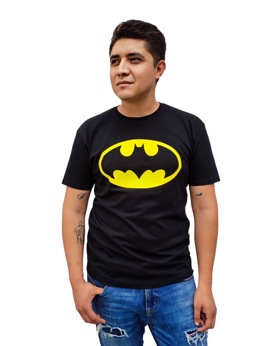 Playera T-Max Negra Batman