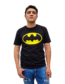 Foto 5 | Playera T-Max Negra Batman