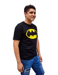 Foto 6 | Playera T-Max Negra Batman