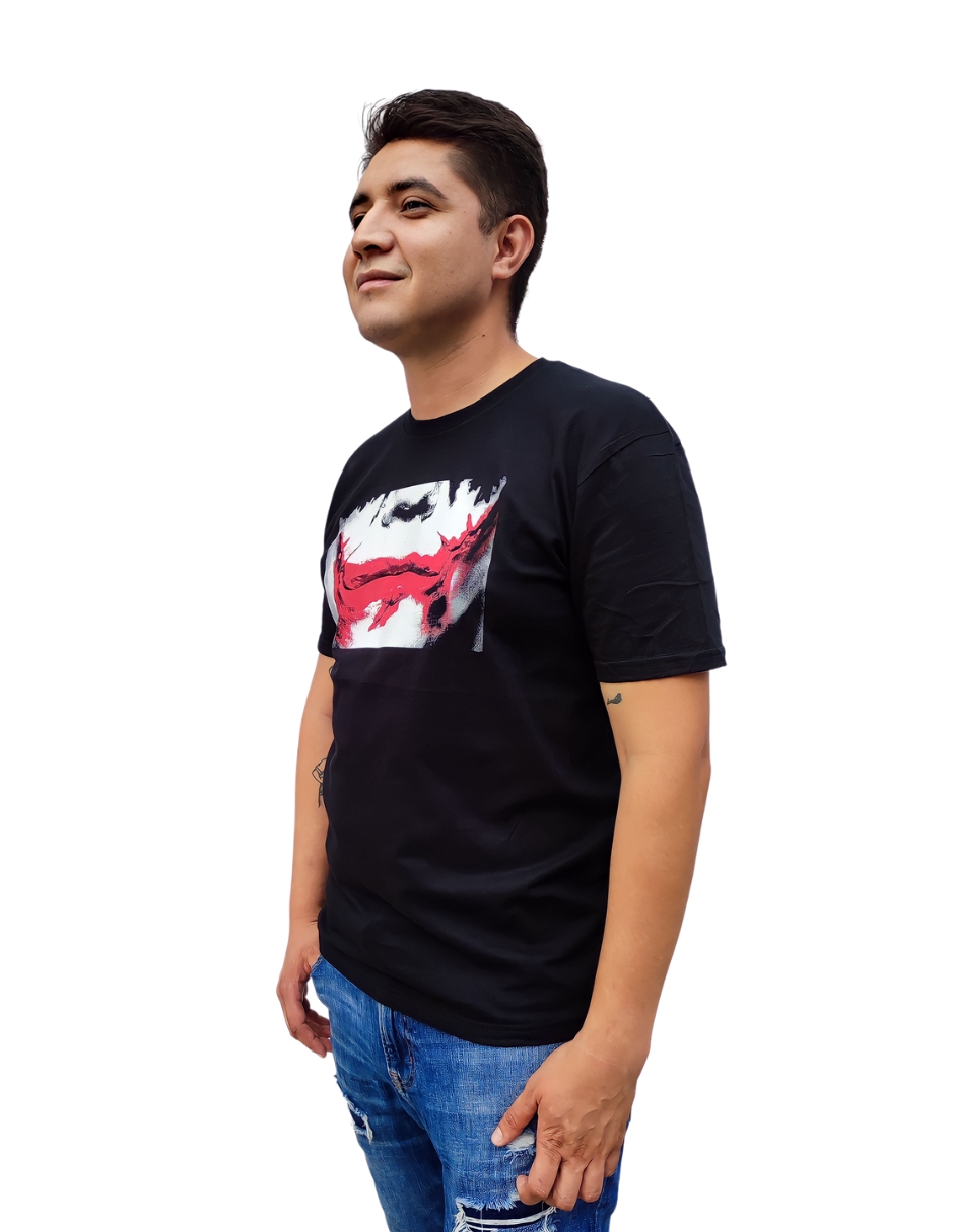 Foto 6 pulgar | Playera T-Max Negra Joker