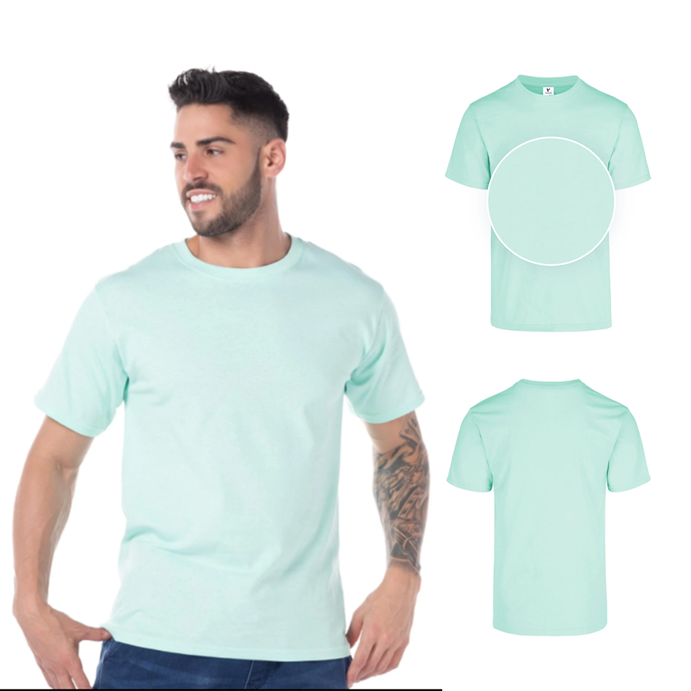 Foto 3 pulgar | Playera Yazbeek color Azul para Hombre