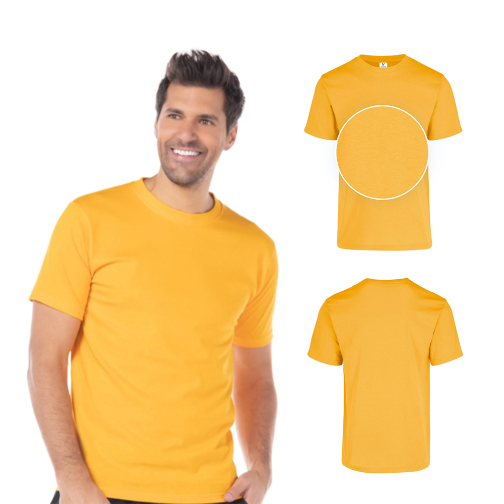 Foto 3 pulgar | Playera para Caballero Yazbek Amarilla de Algodón
