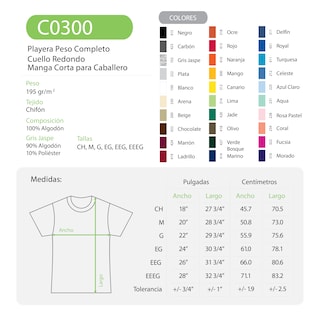 Foto 3 | Playera para Caballero Yazbek Amarilla de Algodón