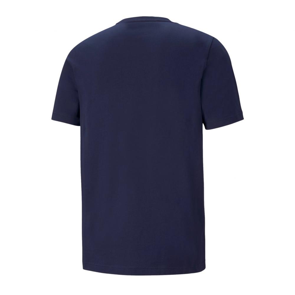 Foto 3 pulgar | Playera Puma 586666-06 Ess Logo Tee Azul Marino para Hombre