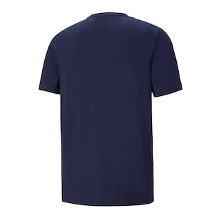 Foto 2 | Playera Puma 586666-06 Ess Logo Tee Azul Marino para Hombre
