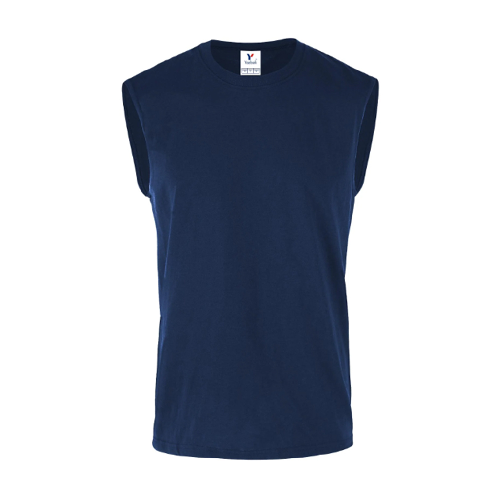 Foto 1 | Playera Cuello Redondo Sin Mangas Yazbek Azul Marino