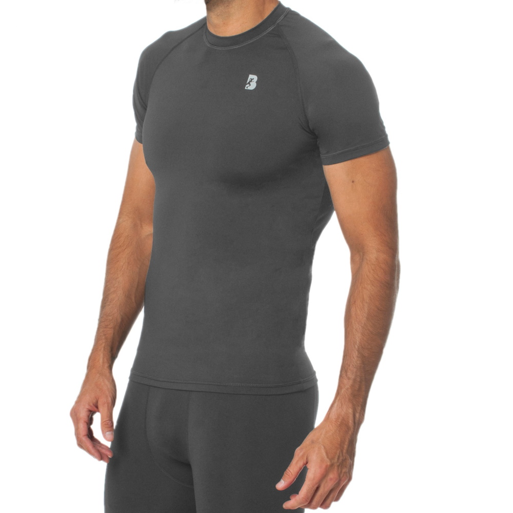 Playera Deportiva Black Secret color Gris para Hombre