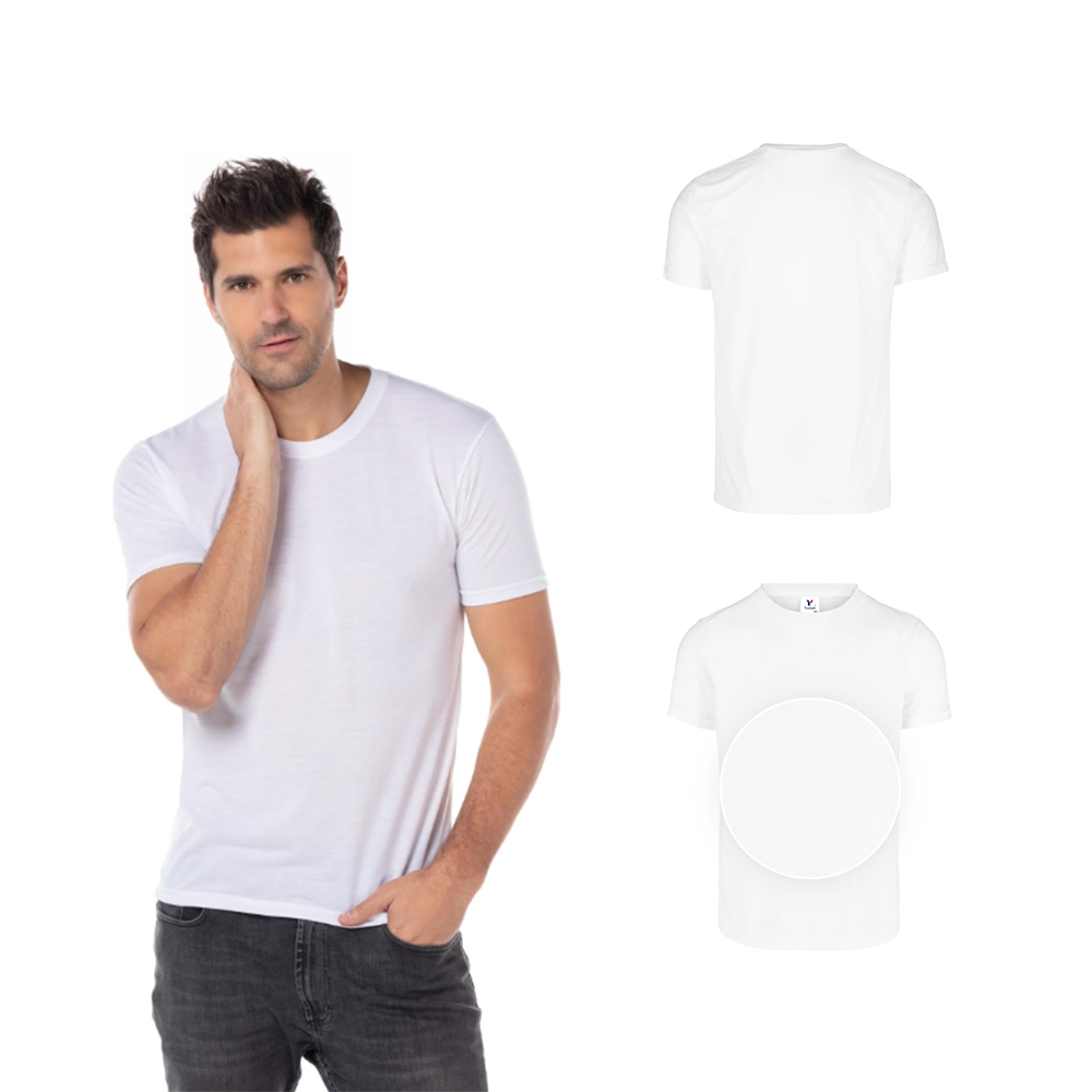 Foto 3 pulgar | Playera Yazbek color Blanco para Hombre