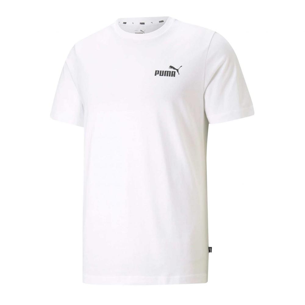 Foto 2 pulgar | Playera Puma Ess Small Logo Blanco para Hombre