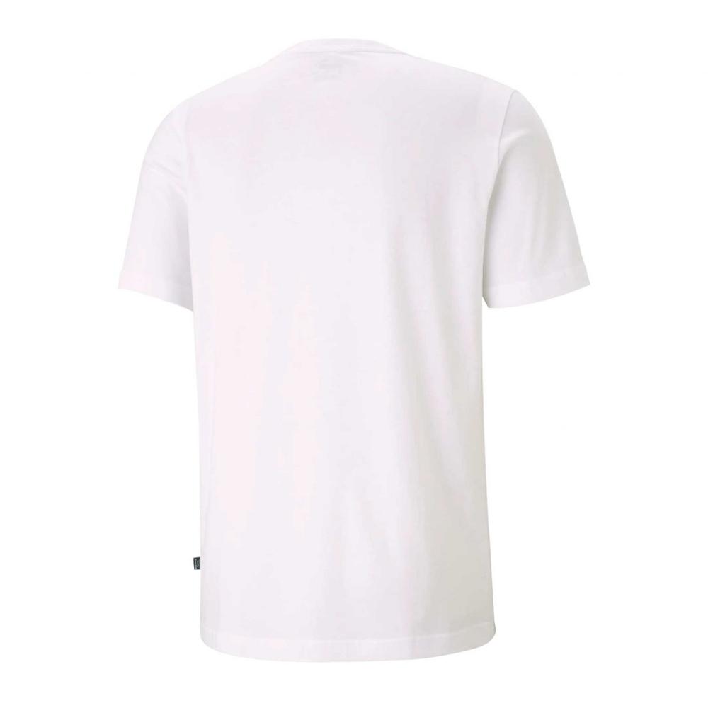 Foto 3 pulgar | Playera Puma Ess Small Logo Blanco para Hombre